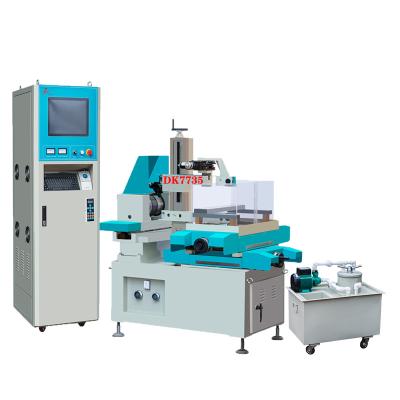 China Metal cutting DK7735 high speed cnc edm wire cutting machine zhongyuan in ningbo for sale