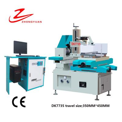 China Metal Cutting DK77 Series Wire Diameter 0.10-0.20mm CNC EDM Wire Cutting Machine in Ningbo for sale