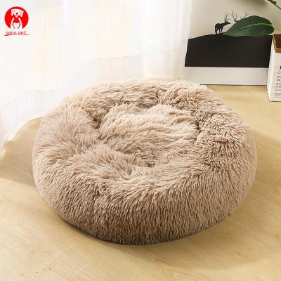 China Washable Velvet Mats Sofa For Chihuahua Pet Bed Deep Sleep Dog Kennel Plush Viable Long Dog Bed Super Soft for sale