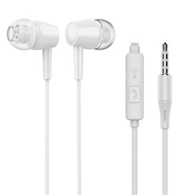 China In-Ear Reasonable Price Gaming Original Wired 3.5 Mm Headphones White Earphone With Microphone for sale