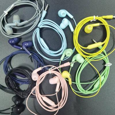 China In-Ear Retail Package 3.5mm Earphone Wired In-Ear Headset With MIC for sale