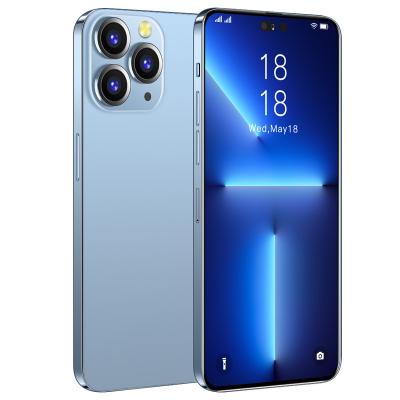 China Waterproof Phone i14 Pro Max Android Smartphones Original 12gb+512gb Phone13 10 Core 5g Left Cell Phones Unlocked Dual Sim Phone for sale