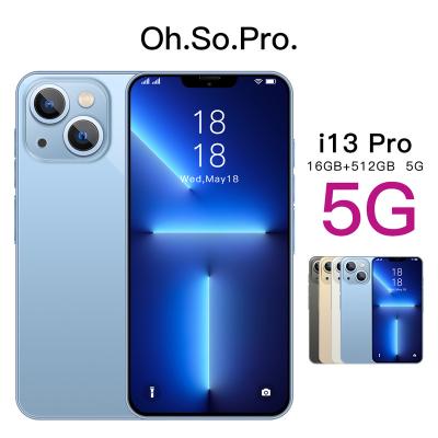 China Original Dual SIM Card Phone i13 Pro 6.7 inch Global Version 12gb+512gb Android Smartphone 5g Phone Mobile Phone for sale