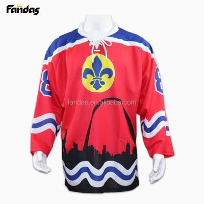 China Shirts & Tops Shirts & Tops Make Your Own Tournament College Hockey Jersey for sale