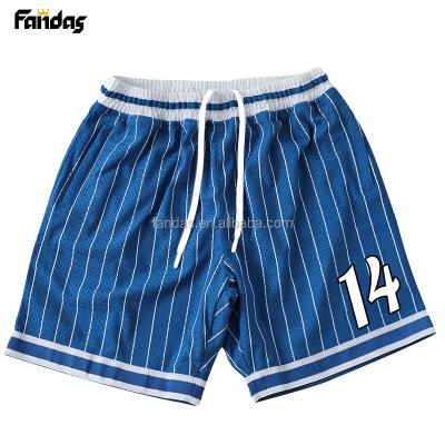 China Custom Made Sublimation Antibacterial Polyester Quick Dry Men's Mesh Basketball Shorts for sale