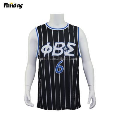 China Custom 100% Polyester Antibacterial Mens Sportswear Sublimation Basketball Tank Tops Antibacterial for sale