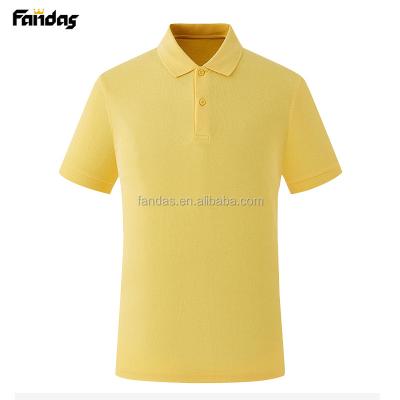 China 100% Cotton Golf Polo Solid Color Polo Shirt for sale