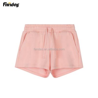 China Sport Wear Sport Wear Women Shorts Cotton Fabric Sweat Shorts for sale