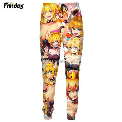 China 100% Polyester Fashion 100% Polyester 3D All Over PrintingJoggers Pants Anime Hip Hop Printed Mens Womens Unisex Sweatpants for sale