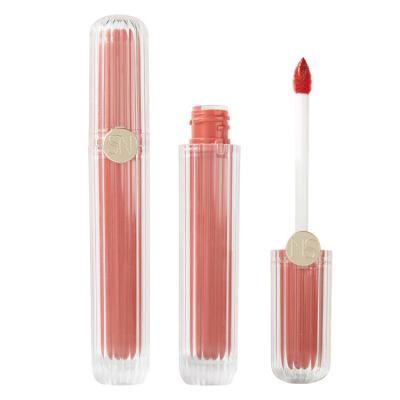 China Waterproof 6 Color Candy Tube Lip Gloss Girls Matte Waterproof Long Lasting Lip Gloss for sale