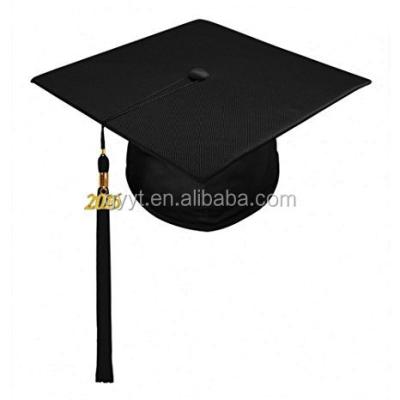 China School Clothes Luxury Adult Academic Graduation Hat With Tassel 2017 for sale