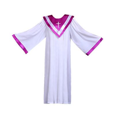 China Wholesale Custom Polyester Church Choir Robe Gowns, Cheap Church Clothing for sale