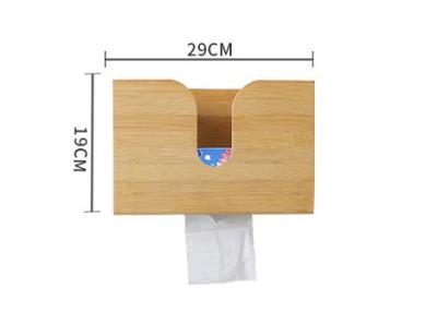 China Creative bamboo box minimalist wholesale restaurant tissue paper bamboo customization tissue paper bamboo box for sale