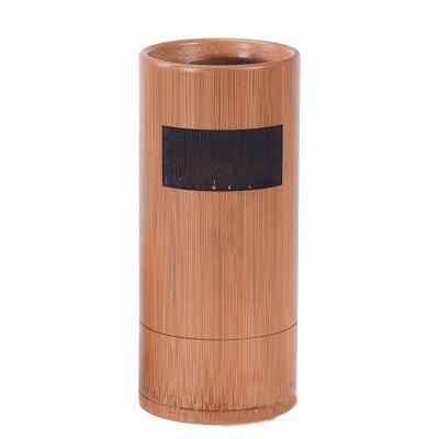 China Bamboo Chopstick Holder Chopsticks Box Custom Bamboo Chopsticks Cylinder Kitchen with Disposable Chopsticks Box for sale