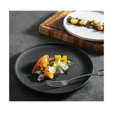 China Sustainable Nordic Creative Household Food Porcelain Dish Spaghetti Sushi Sushi Dish Home Western Dish for sale