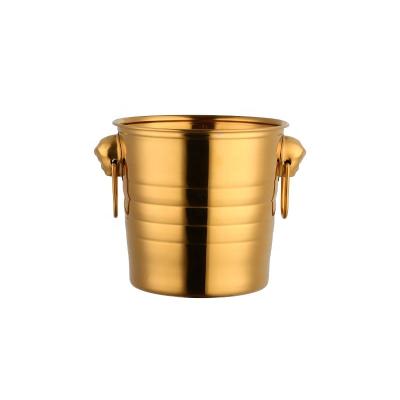 China 2021 Viable High Quality Wholesale Custom Party Ice Bucket Champagne Bucket Food Beverage Cooler Bar Tools for sale