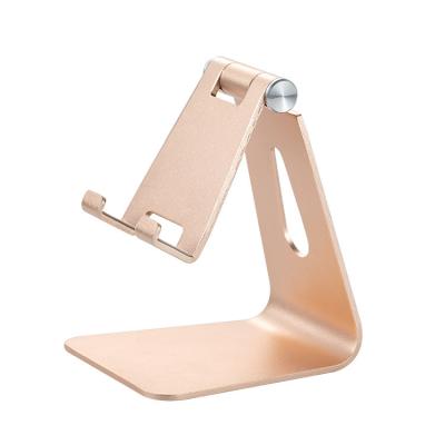 China 180 Adjustable Aluminum Alloy Metal Phone Holder Rotating Mobile Phone Holder For iPad For iPhone For All Cell Phone Models for sale