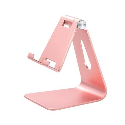 China Universal Adjustable Aluminum Alloy Desktop Phone Holder For All Smartphones iPad 360 Adjustable Angles Phone Stand Holder for sale