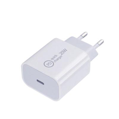 China Original Mobile Phone UK USA AU Plug Palladium 20w Charger USB-c Adapter for iphone 12 usb charger adapter fast charerging for sale