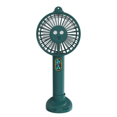 China 2021 Newly Arrival Waterjet Cooling Handhel Fan Portable USB Chargingn Water Spray Mist Fan Newly Mini Mini Fan for sale