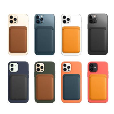 China Magnetic Phone Leather Case Cover Anti-fall Wallet Credit Card Wallet Stand For iPhone 12 Pro Max PU Wallet Case for sale