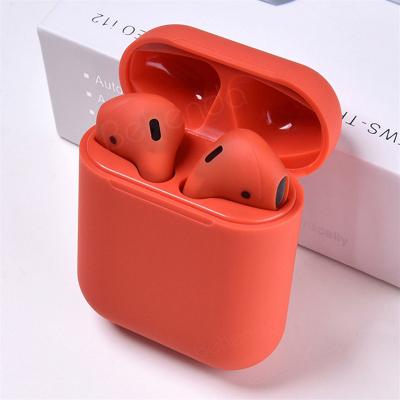 China Wireless Charging i12 TWS Mini Headset Earbuds Macaron True BT 5.0 Portable Wireless Earphone &for i12 i500 i9000 for sale