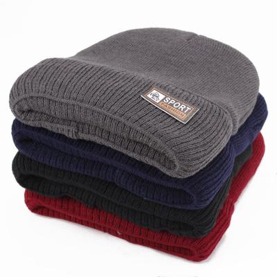 China Wholesale Custom Knitted Beanie Hat Acrylic Slapped Winter Running Slouchy Outdoor COMMON Knit Fisherman Beanie Hat for sale