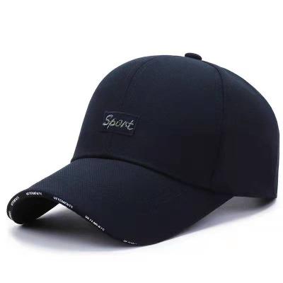 China breathable & Waterproof Custom Logo Embroidery Designer Hat Private Label Stock Baseball Cap for sale