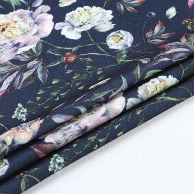 China Sustainable Hot Sale Knit Polyester Spandex Scuba Crepe Fabric for sale