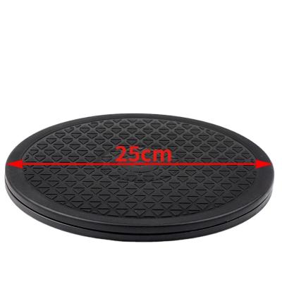 China Wholesale Contemporary Professional Supporting Black 20cm 25cm Turntable Display Platform Rack Dish 30cm Apply For Table Equipment for sale