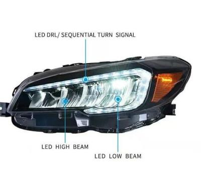 China Full Led Light For Subaru WRX 15 LED Head Light YZ V2 Impreza WRX for sale