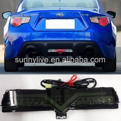 China 2013-2014 Year Valenti LED Bumper Light For Subaru BRZ GT86 Black Smoke Left Hand For Subaru BRZ GT86 for sale