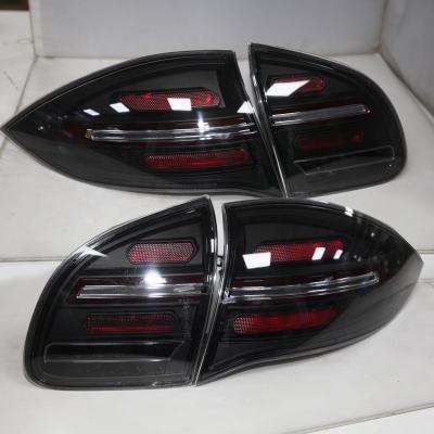 China For Porsche For Cayenne LED Rear Light Tail Lamp All SN 2011-2014 Smoke Color Black For Cayenne 2011-2014 for sale