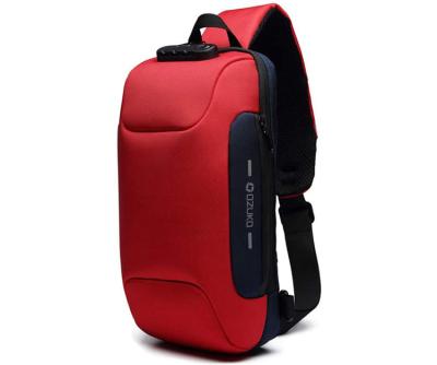 China USB/Anti Theft/Cross Shoulder New Fashion Waterproof Casual Anti-theft Bags Men's - Body Bags With Usb for sale