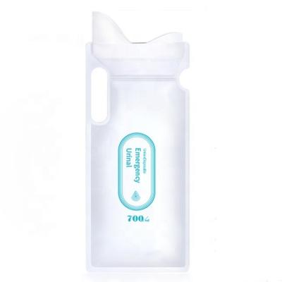 China Modern Emergency 700cc Camping Urinal Bag Portable Pee Bags Travel Urine Toilet Vomit Bags for sale