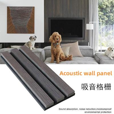 China Hölzerne akustische Latten-Innenwand 2400*600*22mm MDF zu verkaufen