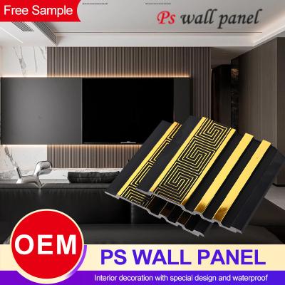 China Modern Style PS Wall Panel Waterproof And Soundproof use Hotel Interior Decoration for sale