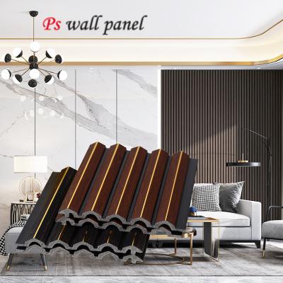 China Decoração de interiores Novo material impermeável PS Painel de parede decorativo à venda