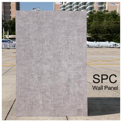 China Panel de pared SPC impermeable para el baño del hotel Hoja de mármol sin costuras para la decoración interior en venta