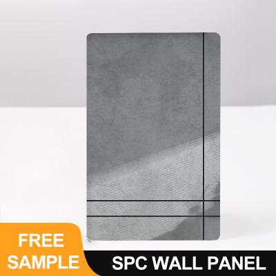 China Spc Wall Panels Stock Available 600*2440*4mm Waterproof Stone Plastic Eco-Friendly Imitation Tile Renovation Remodelling Siding Fast Installation For Hotel Bathroom Shower for sale