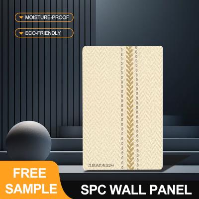 Chine Panneau mural en SPC en gros personnalisé 600*2440*4mm imperméable à l'eau et résistant à l'usure Pierre plastique écologique Panneaux muraux en marbre en PVC pour appartement à vendre