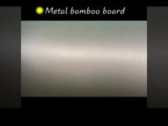 Metal Waterproof Customizable Metal Bamboo Charcoal Wood Veneer Board