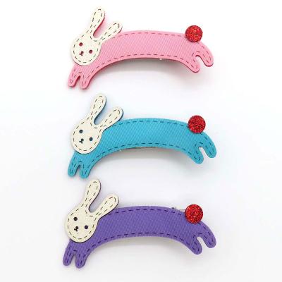 China Hair Clips New Design Cute Women Lady Hair Clip Set Diy Rabbit Decoration Hair Clips For Kids for sale