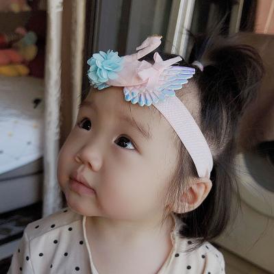 China Headband Customized Hair Accessories Elastic Advanced Sense Temperament Girls Kids Headbands for sale