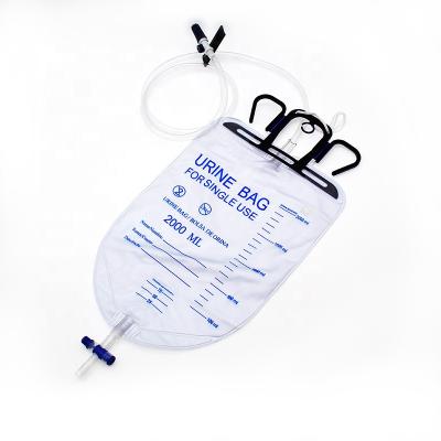 China Hot Selling Disposable Disposable Urine Bag Medical Urine Drainage Bag For Customization for sale