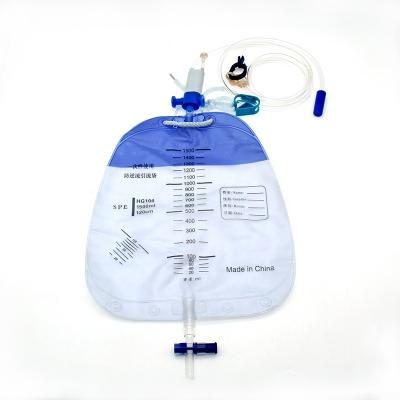 China Disposable With Valve 2021 Bionic Urine Bag Disposable Medical Urine Drainage Bag For Adult And Pediatrics for sale