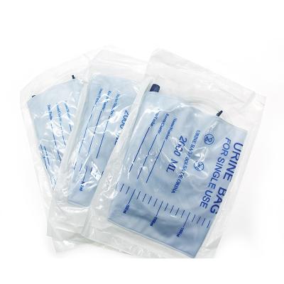 China Collect 2021 Hot Selling Urine Bag Disposable Medical Urinal Drainage Bag For Adult And Pediatrics for sale