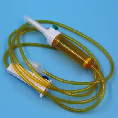 China Disposable Auto Stop Precision Disposable Liquid Filter And Proof Infusion Light Set for sale