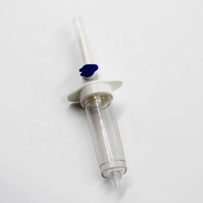 China PVC/ABS Infusion Set Drip Chamber with Spike and Plastic Air Vent for sale