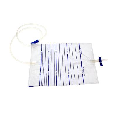 China Collect Urine Urine Leg Bag Urinary Drainage Bag For Adult And Children 100ml-2000ML for sale